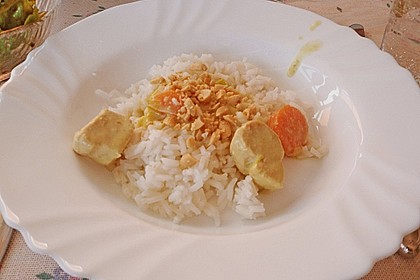 Rotes Thai - Curry mit H&auml;hnchen 7