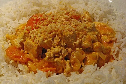 Rotes Thai - Curry mit H&auml;hnchen 8
