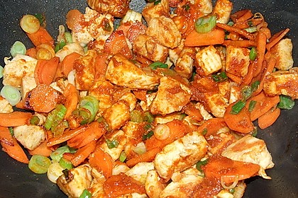 Rotes Thai - Curry mit H&auml;hnchen 15