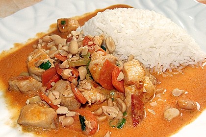 Rotes Thai - Curry mit H&auml;hnchen 16