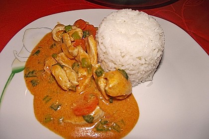 Rotes Thai - Curry mit H&auml;hnchen 17