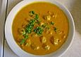 Hackfleisch - M&ouml;hren - Suppe