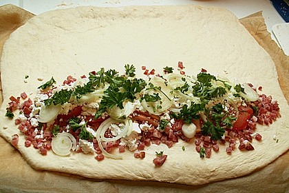 Sommerlicher Brotkranz 3