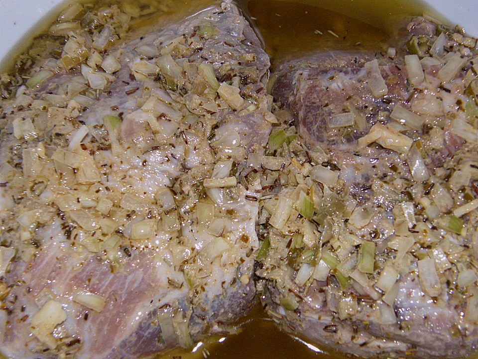 Marinade für schweinebraten