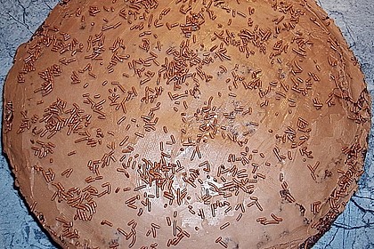 Schoko - Kirsch - Kuchen mit Mandeln