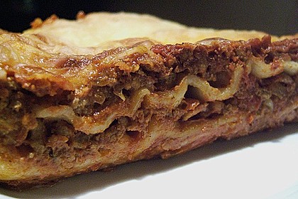 Béchamel-Hackfleisch-Lasagne 6