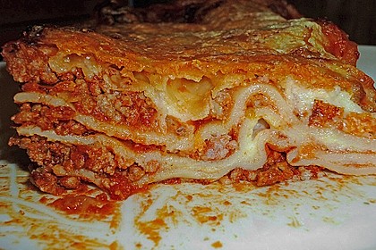 Béchamel-Hackfleisch-Lasagne 34