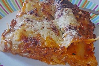Béchamel-Hackfleisch-Lasagne 16
