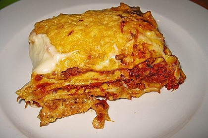 Béchamel-Hackfleisch-Lasagne 1