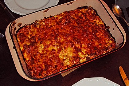 Béchamel-Hackfleisch-Lasagne 115