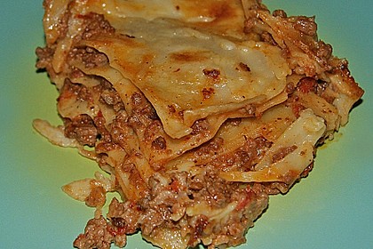 Béchamel-Hackfleisch-Lasagne 21