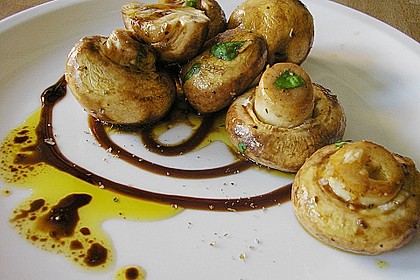 Antipasti - marinierte Champignons 5