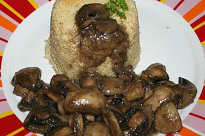Antipasti - marinierte Champignons 8