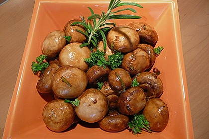 Antipasti - marinierte Champignons 14
