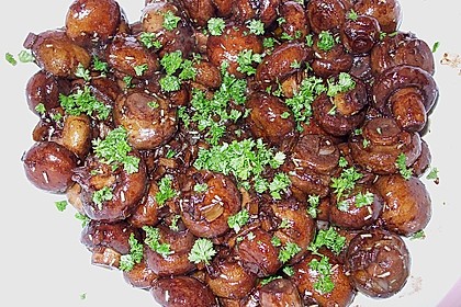 Antipasti - marinierte Champignons 18