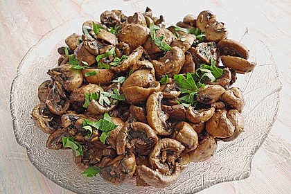 Antipasti - marinierte Champignons 39