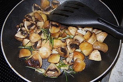 Antipasti - marinierte Champignons 53