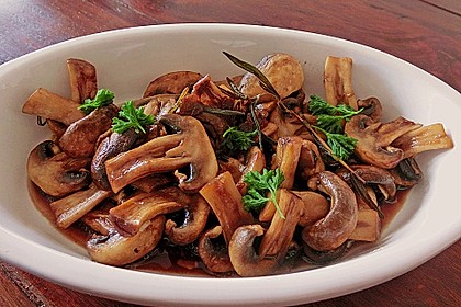 Antipasti - marinierte Champignons 71