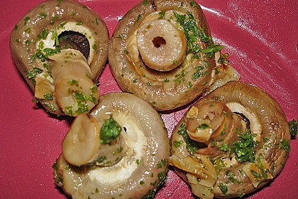 Antipasti - marinierte Champignons 2