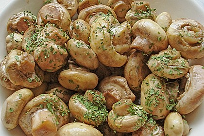 Antipasti - marinierte Champignons 4