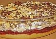 Kirschauflauf mit Schoko - Mandel - Baiser