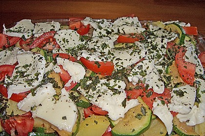 Kartoffel - Tomaten - Zucchini - Gratin 2