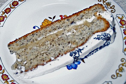 Mohn - Marzipan - Torte 11