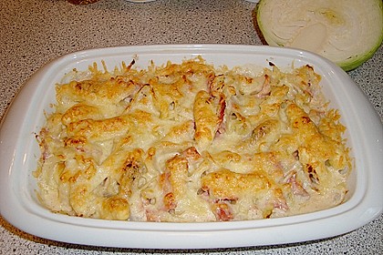 &Uuml;berbackene Kraut - Schupfnudeln 2