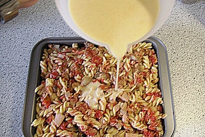 Saftiger Nudel - Thunfisch - Champignon - Auflauf 2