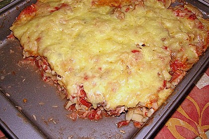 Saftiger Nudel - Thunfisch - Champignon - Auflauf 4