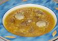 Leckere Rindfleischsuppe