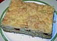 Quarkstreuselkuchen auf dem Blech