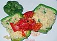 Gef&uuml;llte Paprika mit Bulgur