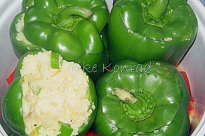 Gefüllte Paprika mit Bulgur 16