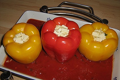 Gefüllte Paprika mit Bulgur 17