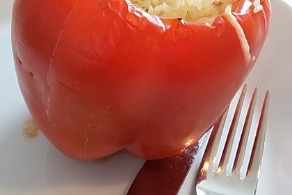 Gefüllte Paprika mit Bulgur 10