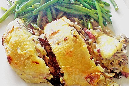 Dieters Kn&ouml;del Roulade mit Pilz - F&uuml;llung 21