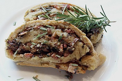 Dieters Kn&ouml;del Roulade mit Pilz - F&uuml;llung 2