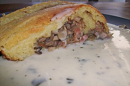 Dieters Kn&ouml;del Roulade mit Pilz - F&uuml;llung 23