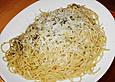 Spaghettini aglio, olio e peperoncino