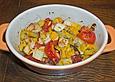 Bunnys Zucchini - Tomaten - Auflauf