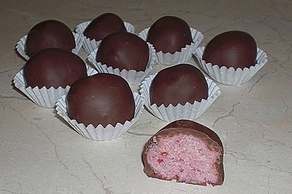 Himbeer - Pralinen 7