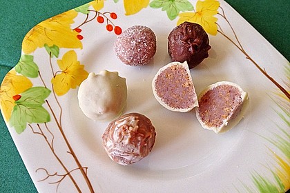 Himbeer - Pralinen 3