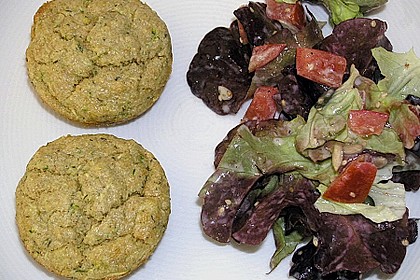 Zucchini - Frischk&auml;se - Muffins
