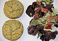 Zucchini - Frischk&auml;se - Muffins