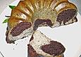 Marmorkuchen mit Dinkelmehl