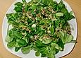Feldsalat mit Sonnenblumenkernen