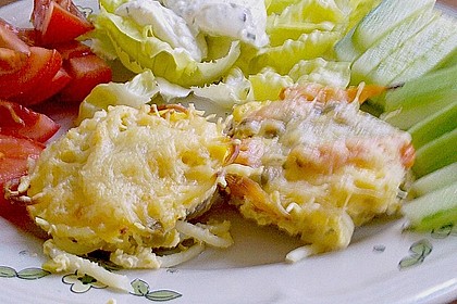 Spaghetti - Muffins mit Kr&auml;uterquark 11