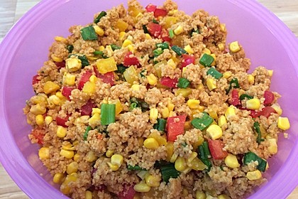 Couscous-Salat lecker würzig 41