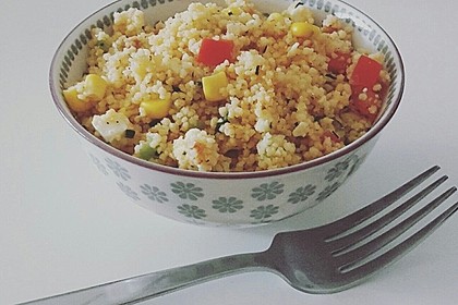 Couscous-Salat lecker würzig 40
